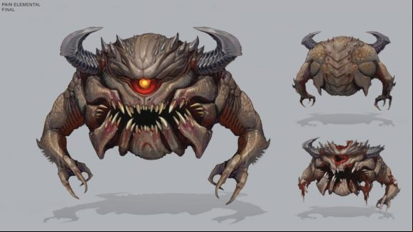 Doom Eternal pain elemental concept