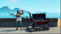 Fortnite grills: where to destroy grills with the Low 'n' Slow harvesting tool in Fortnite