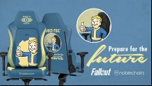 Park your behind on Skyrim, Fallout, and Doom with Noblechairs'  Bethesda collection