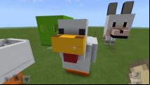 This giant Minecraft chicken hides a terrifying secret