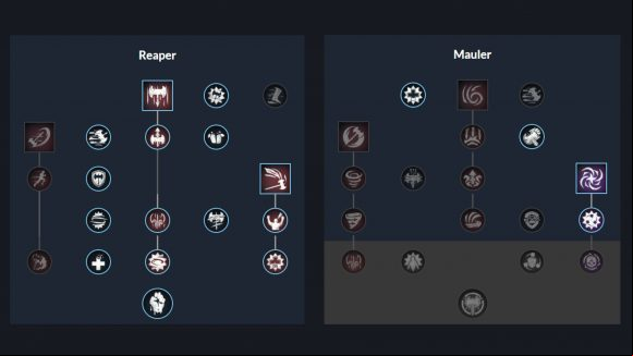 The great axe skills and perks selected for the best New World great axe PvE build
