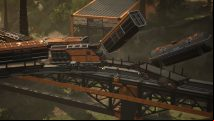 Satisfactory's new train collisions look like absolute carnage