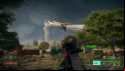 A helicopter wheels around to face a player in Battlefield 2042.