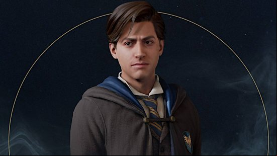 Hogwarts Legacy characters - a mugshot of Amit Thakkar, a Ravenclaw student.