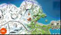 A map showing the Fortnite Omni Chip locations at High Water