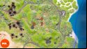 A map showing the Fortnite Omni Chip locations at The Joneses