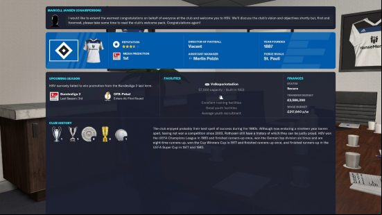 Best teams to manage in Football Manager 2023: Hamburger SV