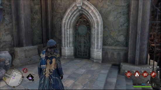 Hogwarts Legacy Clock Tower puzzle: Unicorn door