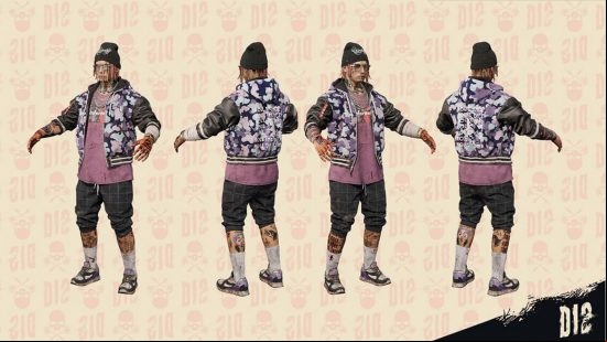 Dead Island 2 Lil Pump: A render of the Dead Island 2 slayer Bruno who looks like Lil Pump.