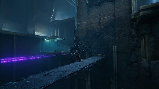 Orbs form bridges in the Star Wars Jedi Survivor Chamber of Reason