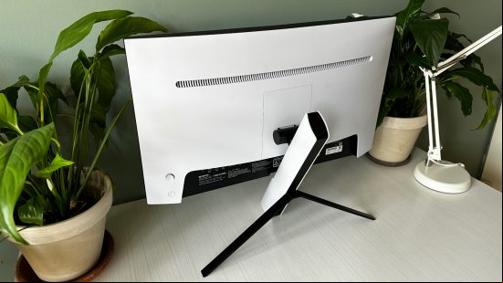 The back of the Sony Inzone M9 monitor