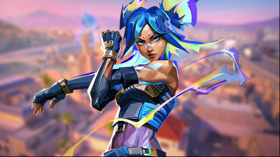 Valorant tier list: Neon with her electric blue and yellow look