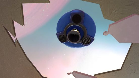 A screenshot of First Encounters on the Meta Quest 3