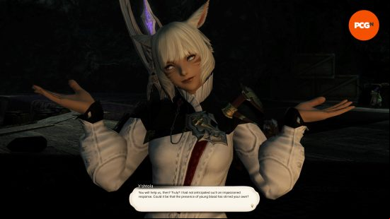 FFXIV sale - get Final Fantasy 14 cheap right now - Y'shtola shrugs.