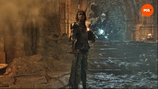 Pieta is the NPC who upgrades the Lords of the Fallen Sanguinarix.