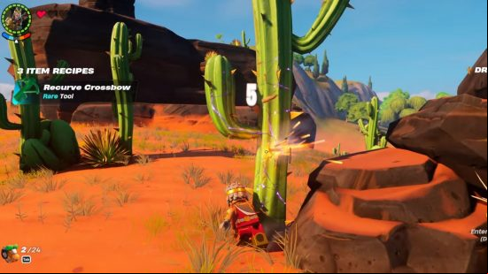 Lego Fortnite flexwood is harvested from cacti