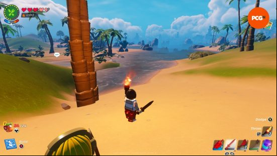 Lego Fortnite map: the shores exist near any large body of water