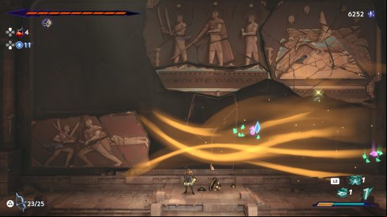a prophecy mural in prince of persia