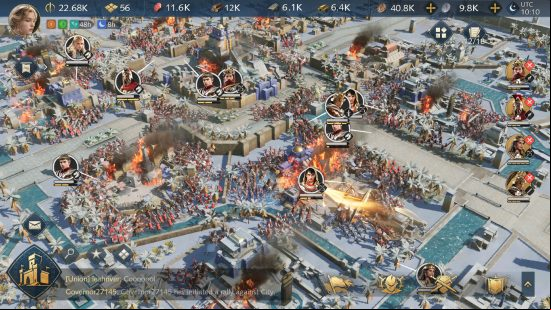 Age of Empires Mobile brings the classic PC strategy game to phones - A screenshot of gameplay from the new game.