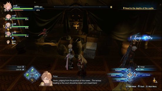 The location of Eugen's secret weapon in Granblue Fantasy Relink.
