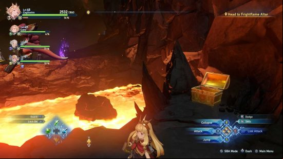 The location of Io's secret weapon in Granblue Fantasy Relink.