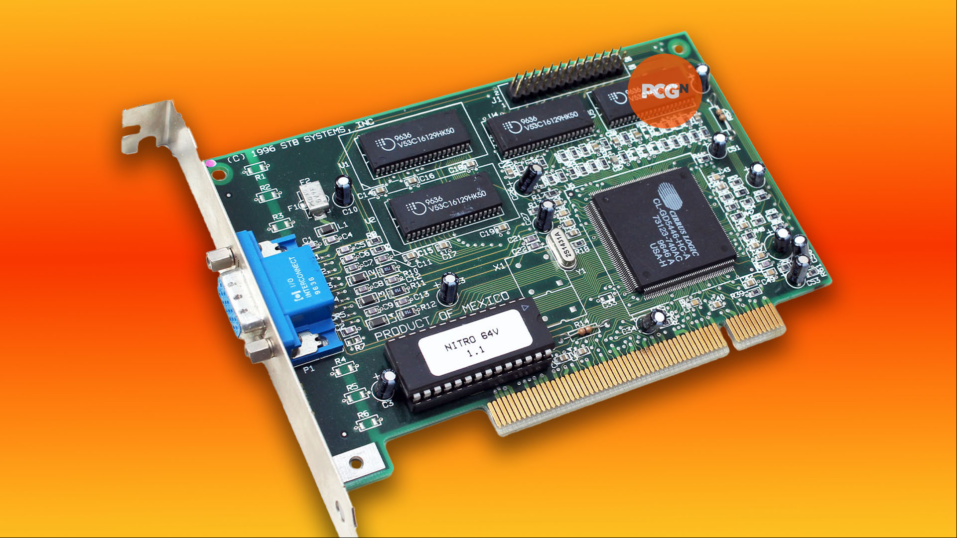 How to build a retro gaming PC: Cirrus Logic 5446 PCI graphics card