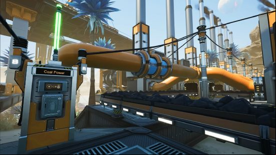 Satisfactory update 8 - The priority power switch, which allows parts of your factory to be placed on distinct fuses.