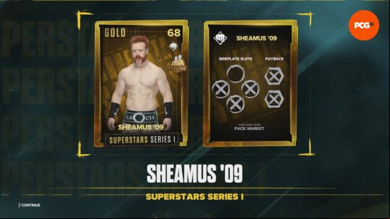 WWE 2K24 unlockables: Sheamus '09 card in MyFaction.