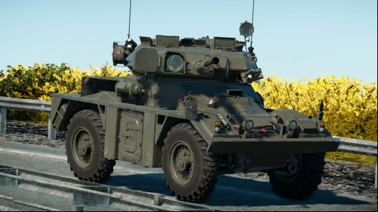 War Thunder Fox tank