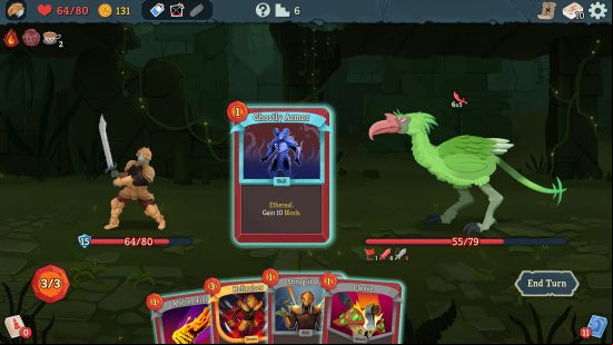a card battle in slay the spire 2