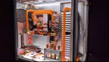 This water-cooled gaming PC looks like something out of The Division 2