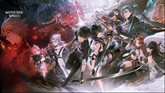 Key art of the cast of Wuthering Waves characters