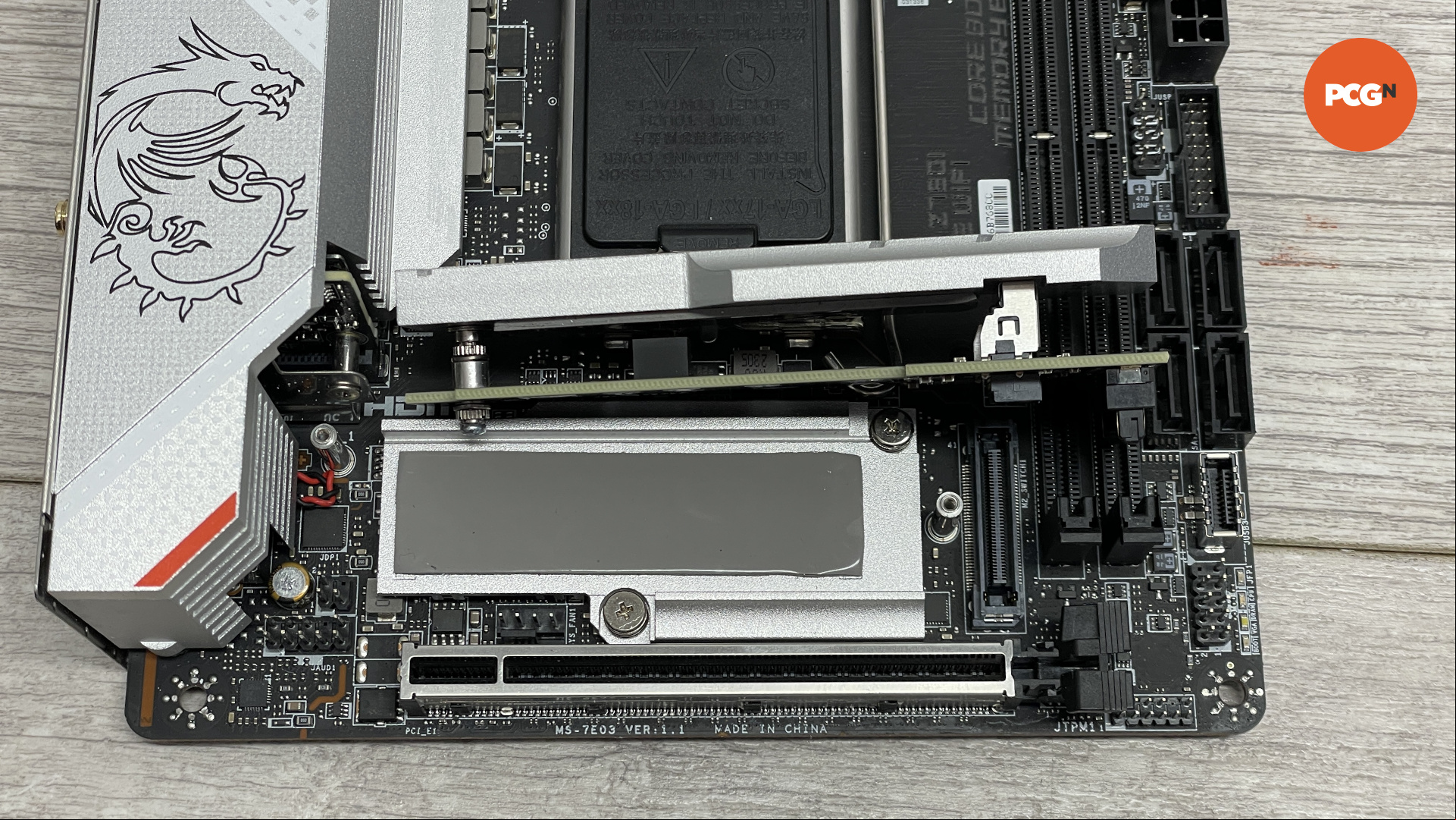 The MSI MPG Z79i Edge wifi motherboard