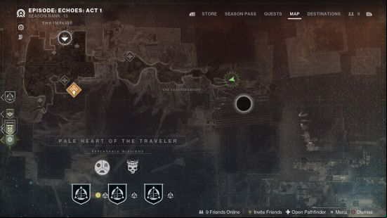 The map for the transgression traveler