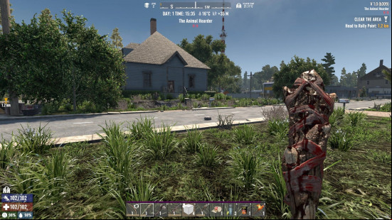 A fresh UI with additional character stat bars thanks to Jakmeister's Enhanced UI, one of the best 7 Days to Die mods.