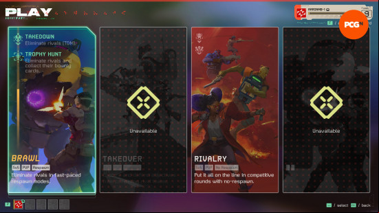 Concord game modes: the Brawl playlist in Concord