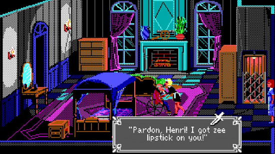 EGA graphics: The Colonel's Bequest screenshot