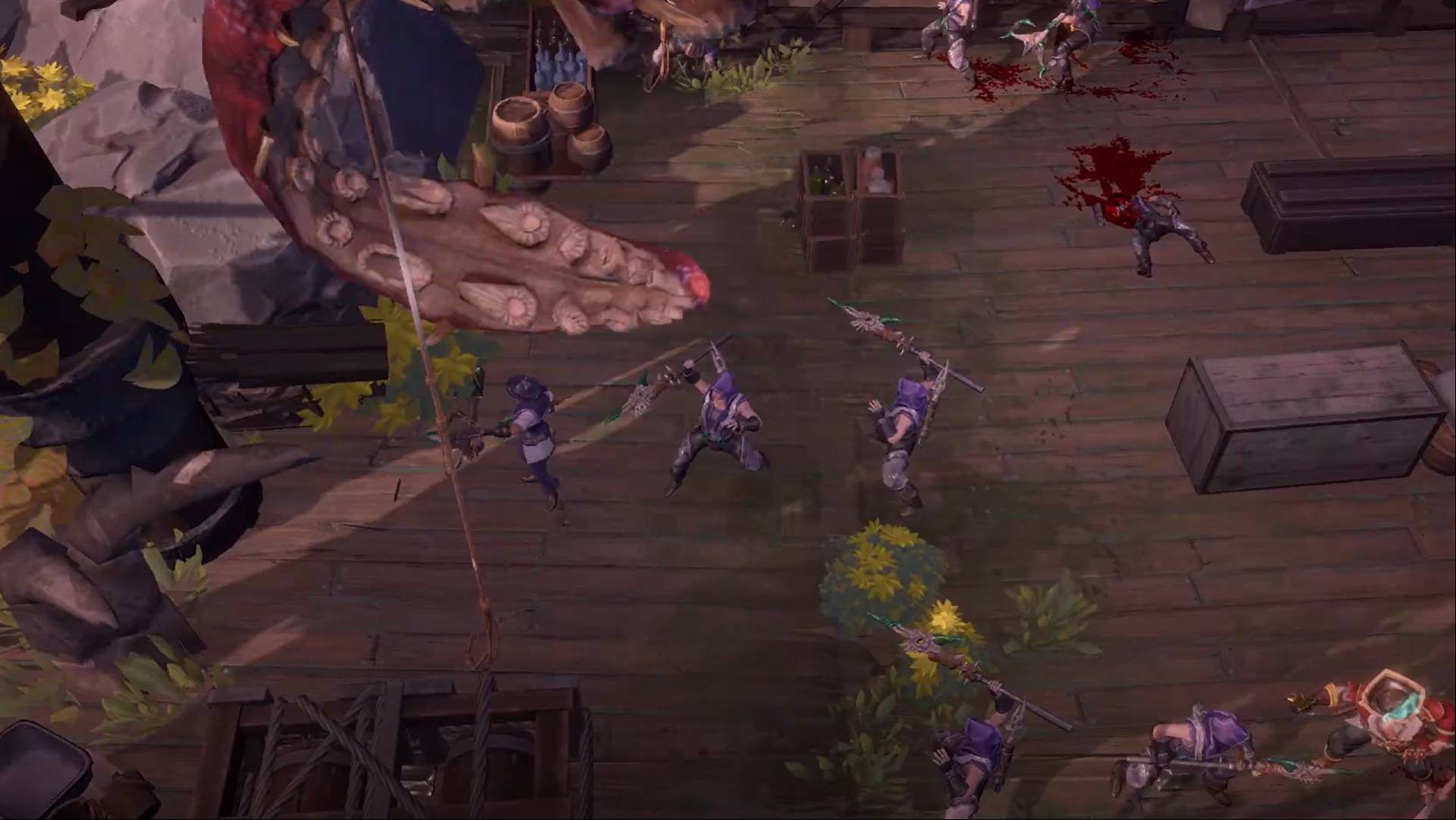 Players summon the Kraken in Rogue Waters