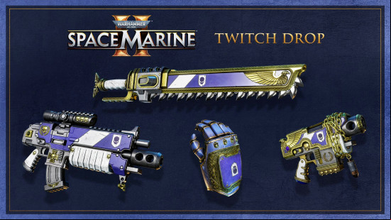 Space Marine 2 Twitch drops: the current rewards