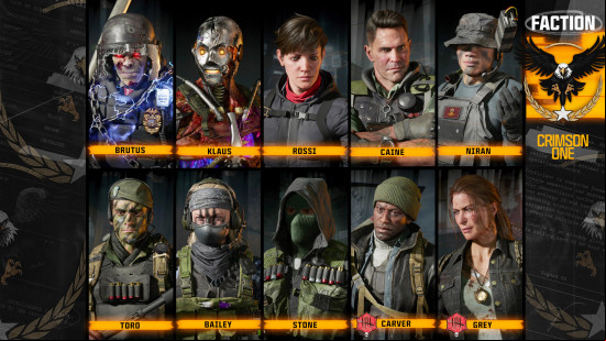Black Ops 6 Operators: the Crimson One squad