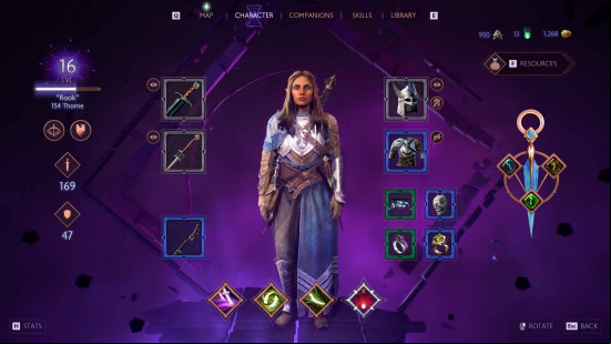 Dragon Age The Veilguard weapon slots