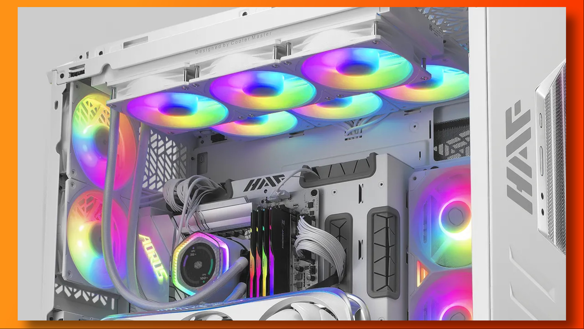 Cooler Master MasterLiquid 360 Ion White in PC