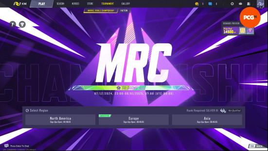 Marvel Rivals events: MRC Season 0