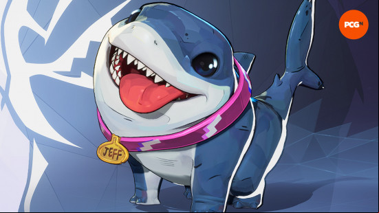 Marvel Rivals characters: a small, spherical, cute shark.