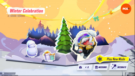 Marvel Rivals events: Winter Celebration UI featuring Jeff
