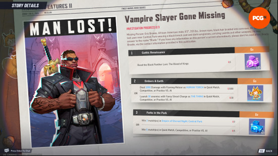 Marvel Rivals events: Midnight Features II featuring Blade