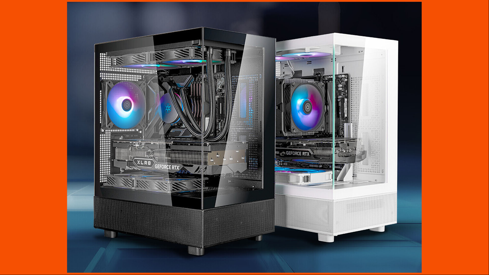 silverstone lucid 04 micro atx aquarium gaming pc case