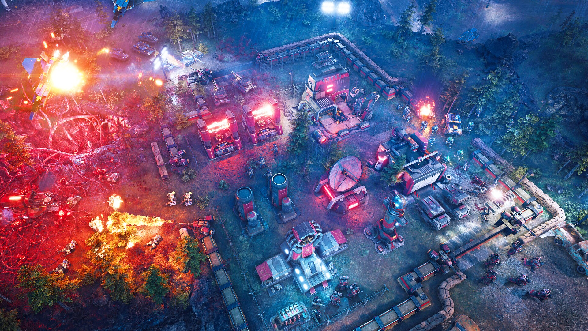 Tempest Rising Steam RTS game: A map in Steam RTS Tempest Rising