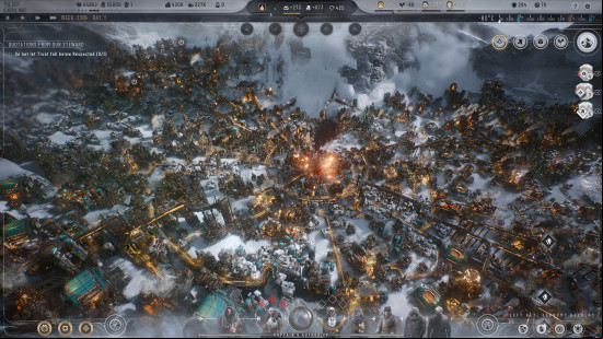 Best management games: a bustling, arctic city in Frostpunk 2