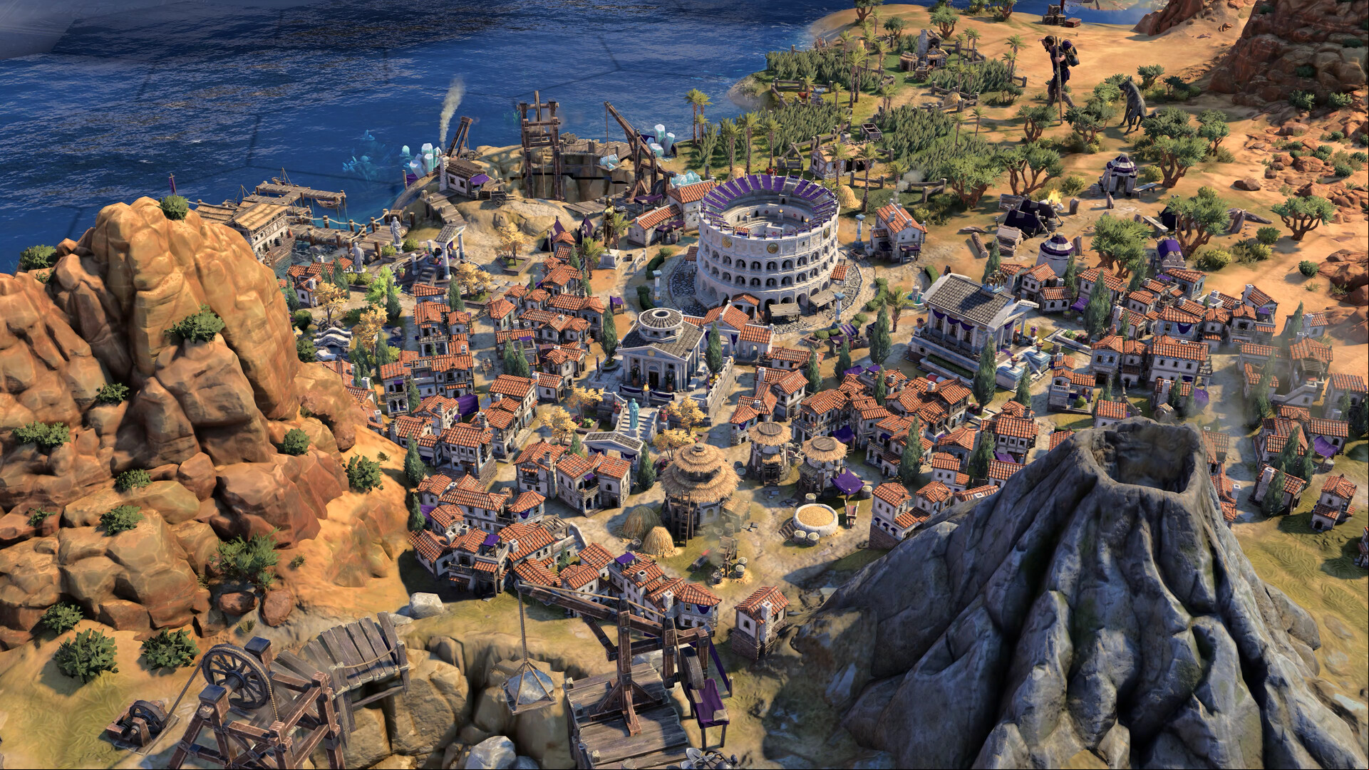 New Civilization 7 update: A Roman city from Firaxis 4X game Civ 7